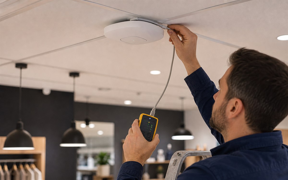 Red WiFi empresarial y comunicaciones seguras